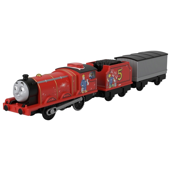 Thomas & Friends Talking James Motorised Train Engine | Smyths Toys UK