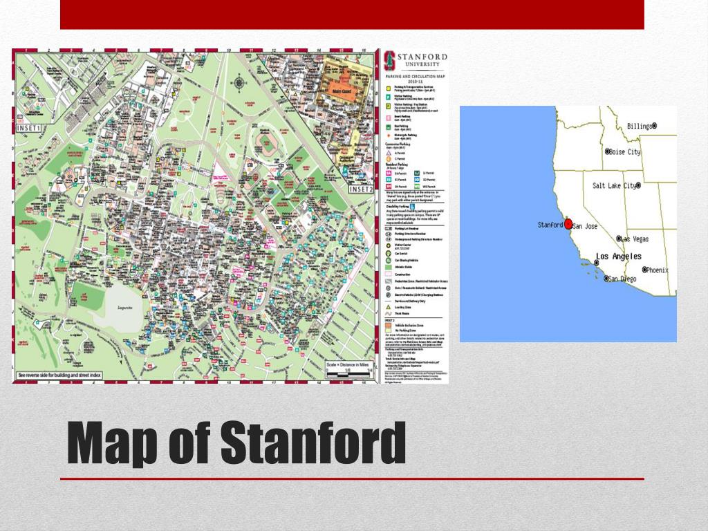 Stanford University Campus Map - United States Map