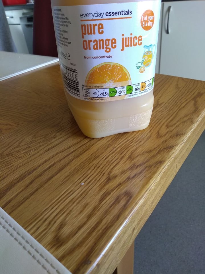 photo of ALDI Orange juice shared by @keinengel on  23 Mar 2020 - review