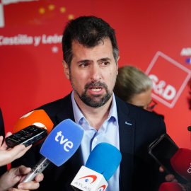 El secretario general del PSOE en Castilla y León, Luis Tudanca.