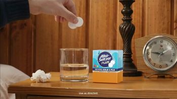 Alka-Seltzer Plus Cough & Chest Congestion TV Spot, 'Ski Trip Fizz ColdFlu'