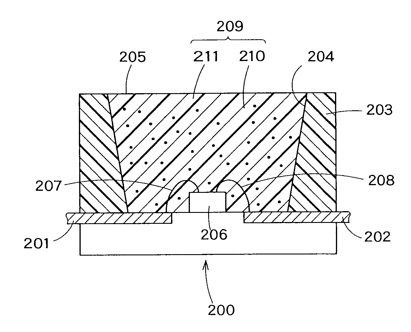 Fluorescent substance and light-emitting device employing the same