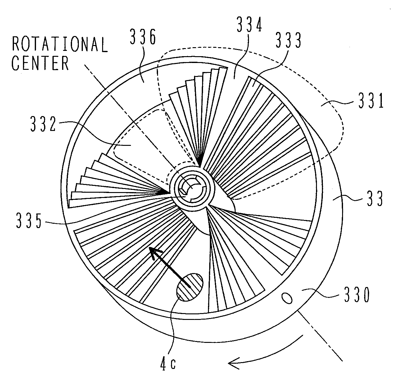 Particle beam irradiation system