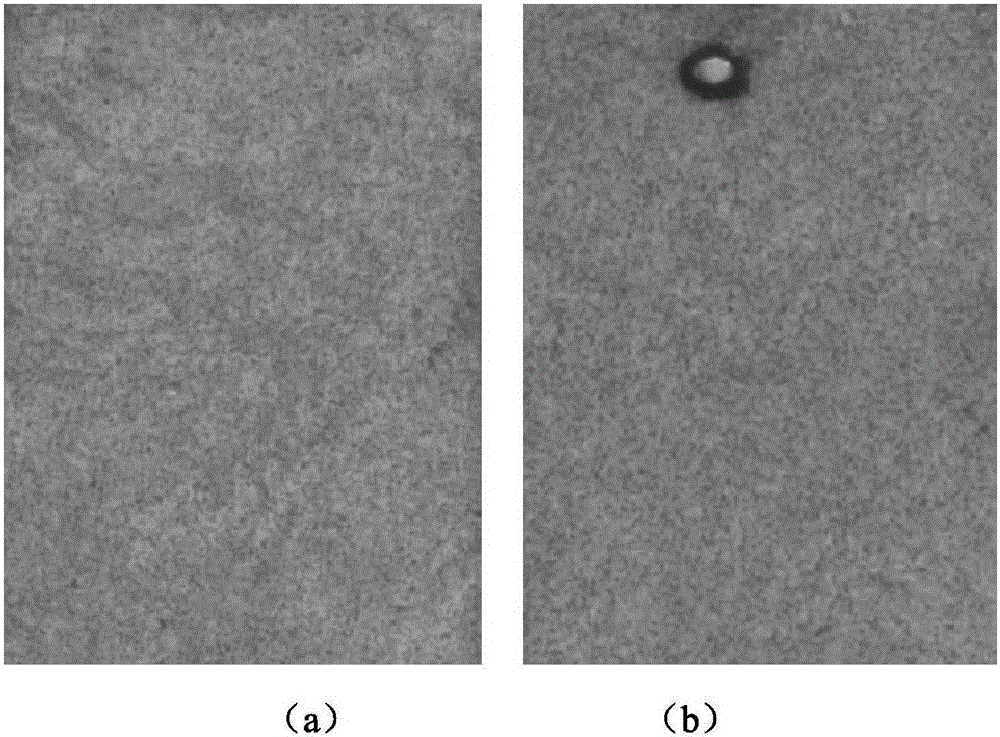 Workpiece apparent defect detection method based on machine vision