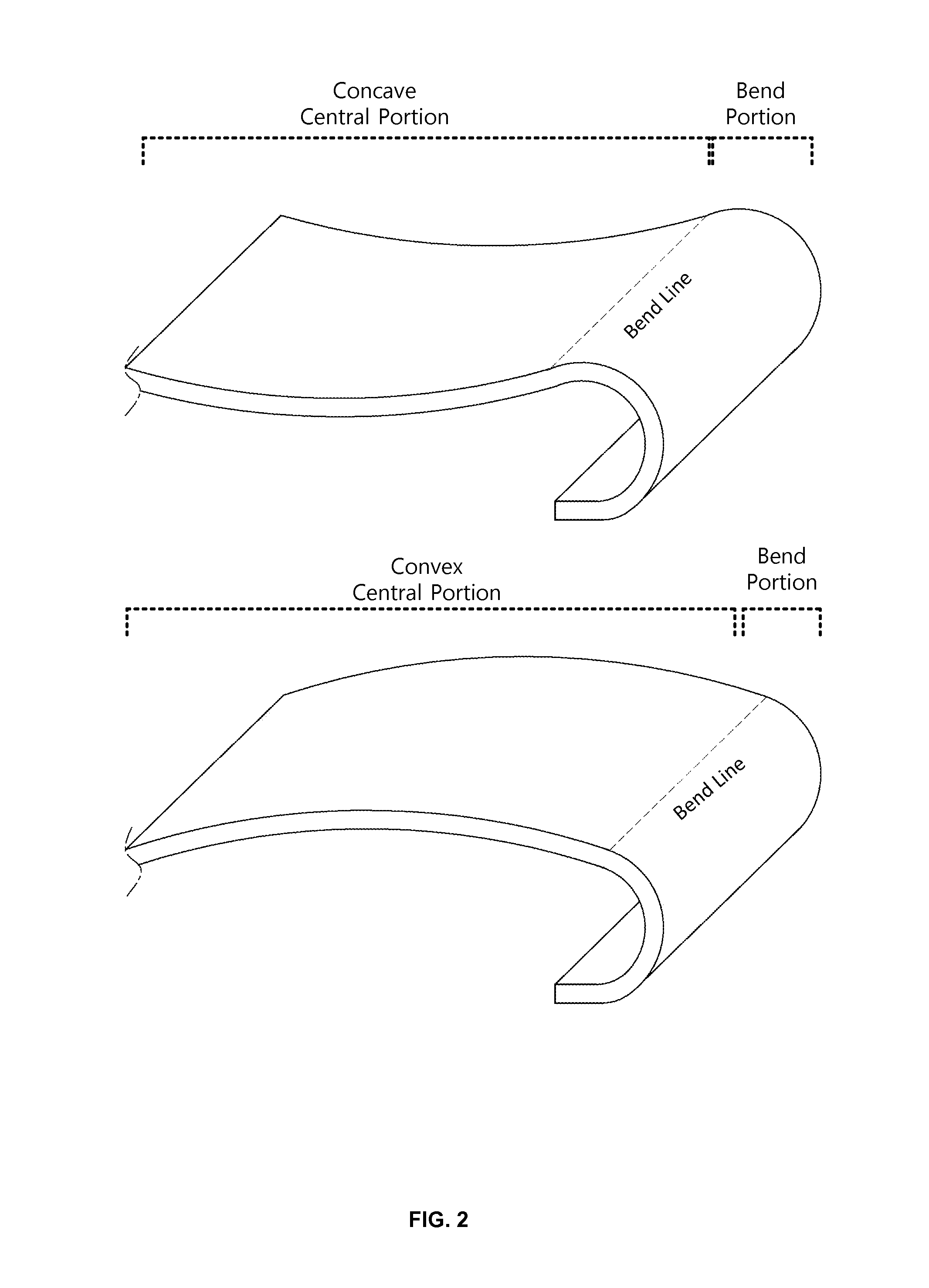 Flexible display device with multiple types of micro-coating layers