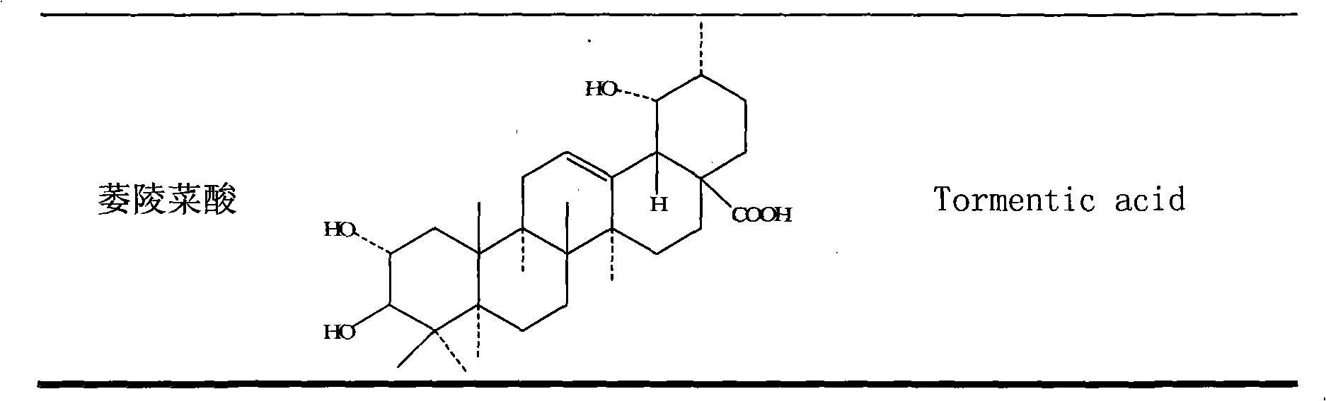 Glossy privet fruit total triterpenes extract and total phenols extract as well as preparation method thereof