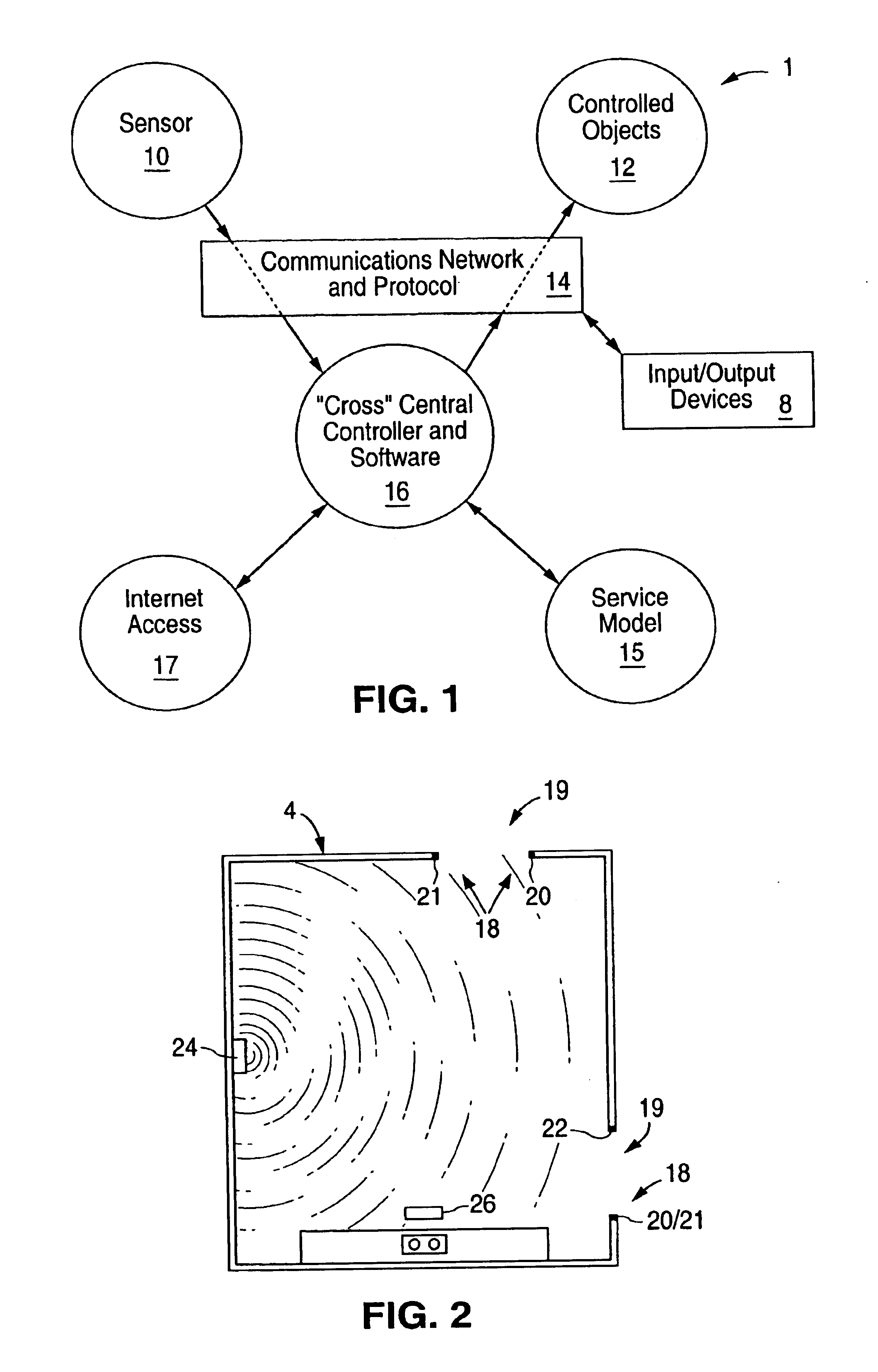 Occupancy sensor and method for home automation system