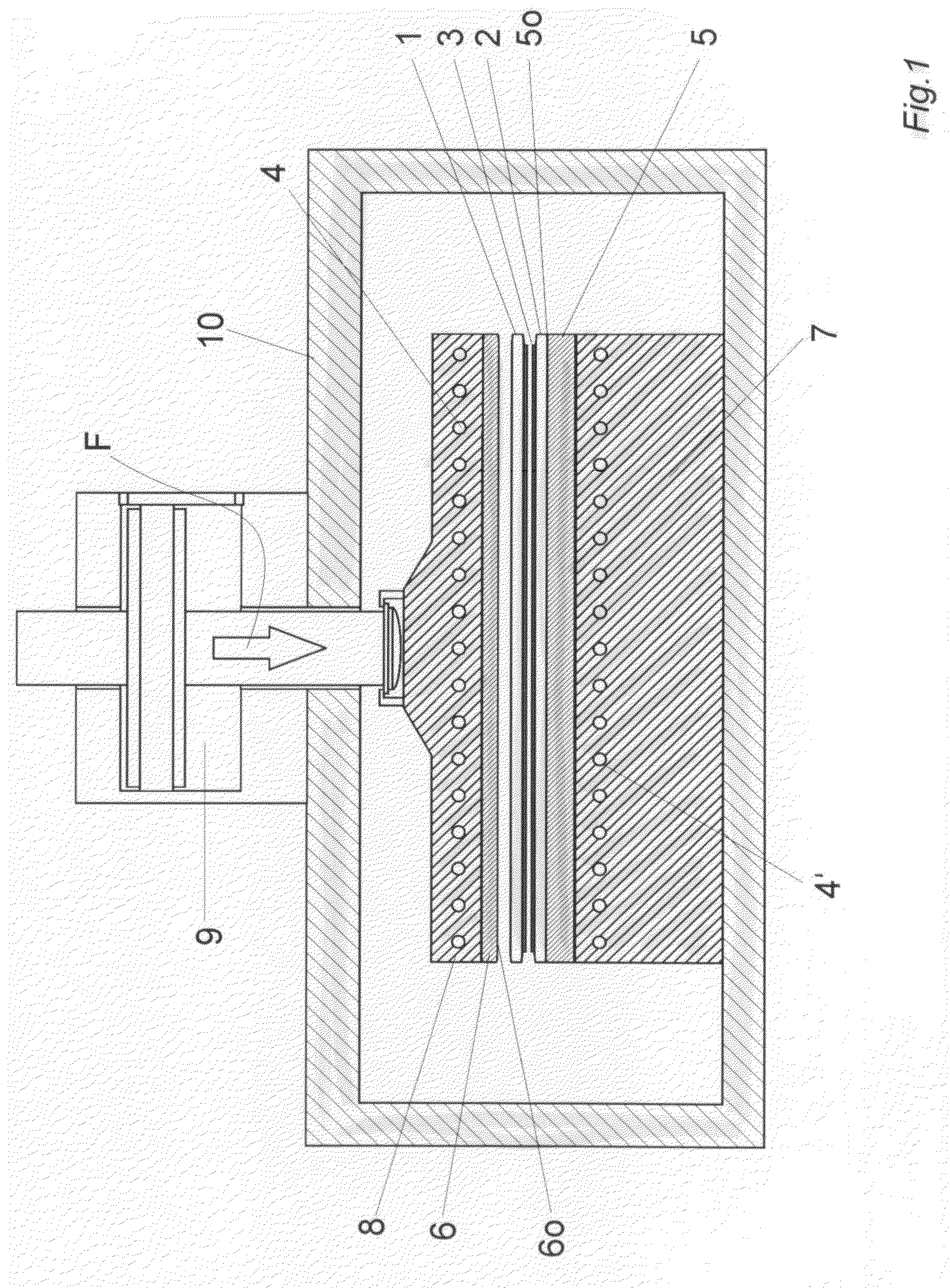 Process and device for bonding wafers