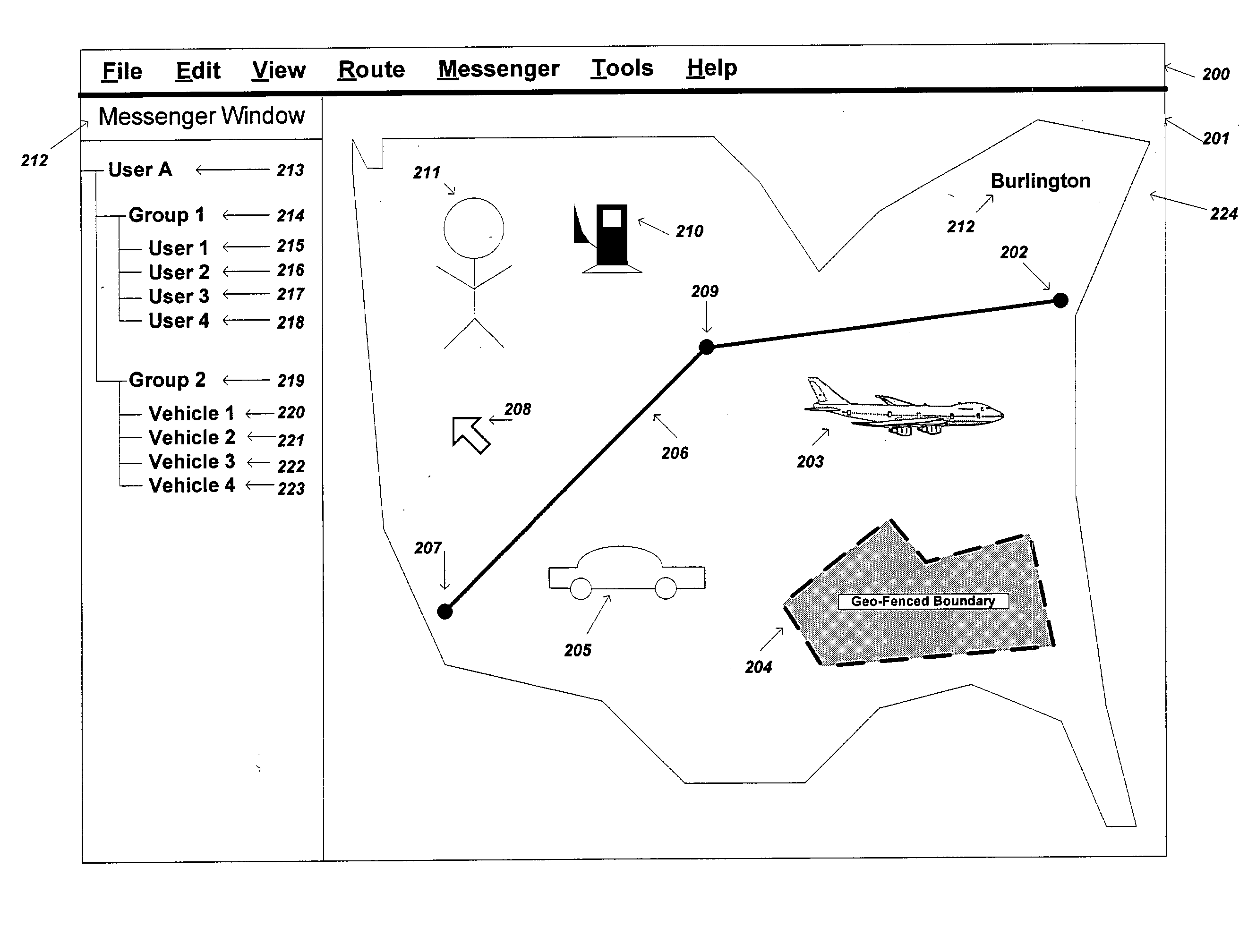 Method and apparatus for sending, retrieving and planning location relevant information