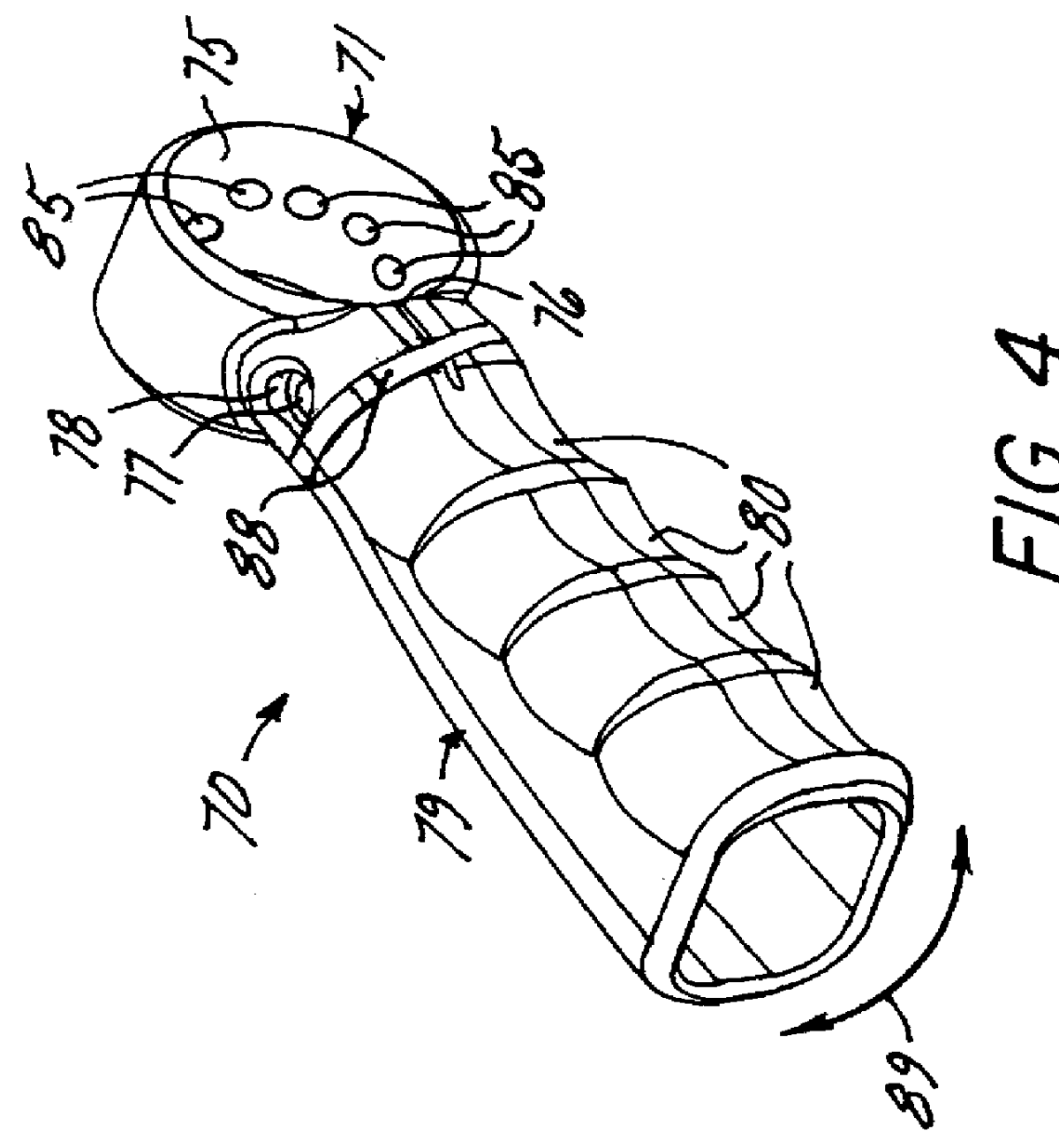 Adjustable handgrip for a coordinate measurement machine