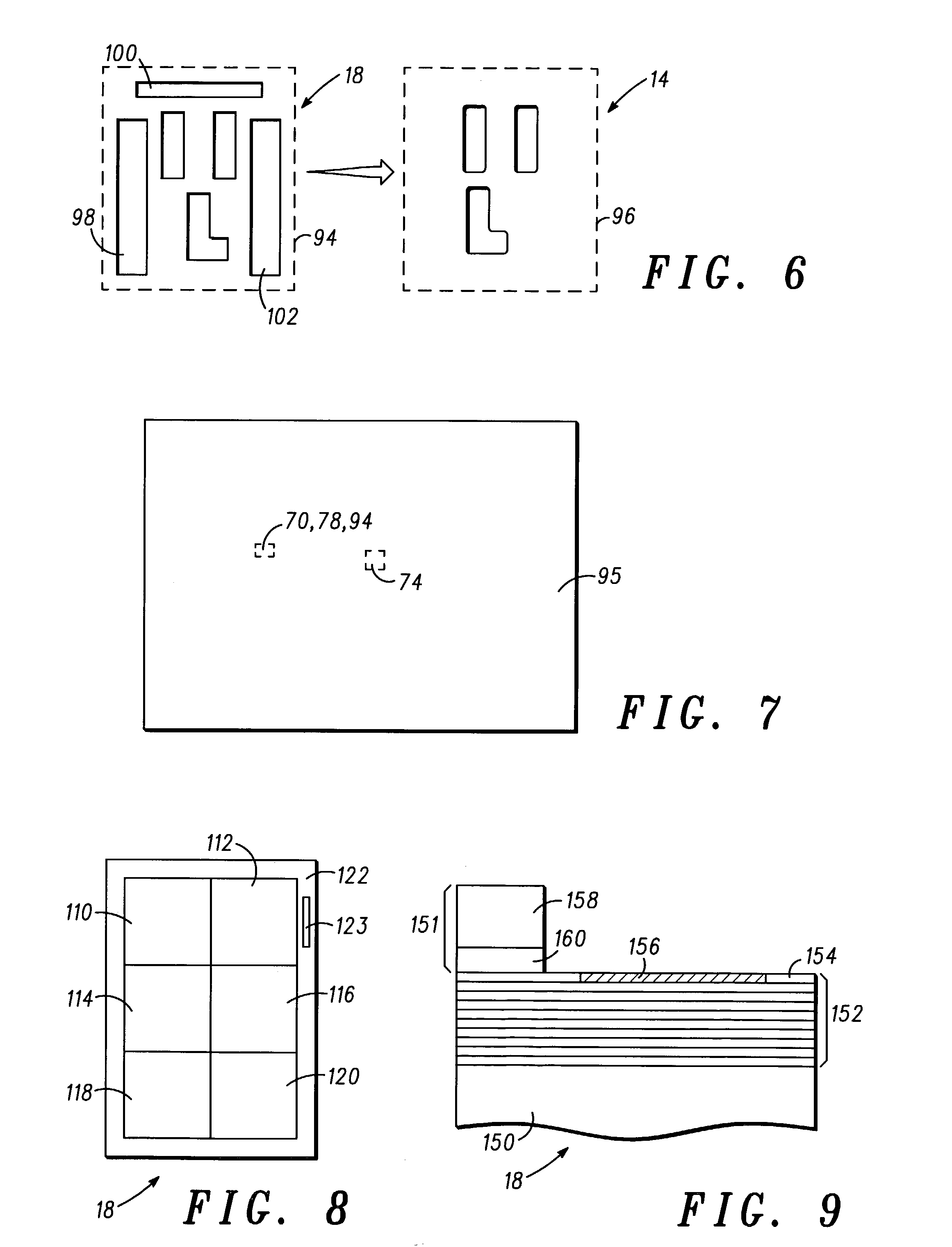 Non-resolving mask tiling method for flare reduction