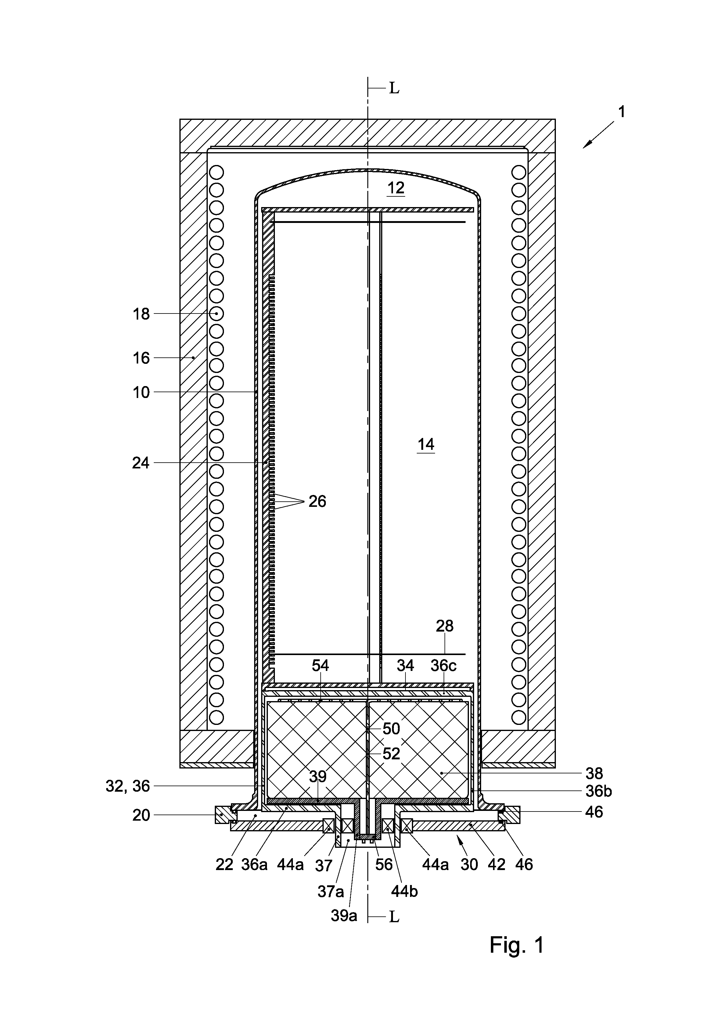 Wafer processing apparatus with heated, rotating substrate support