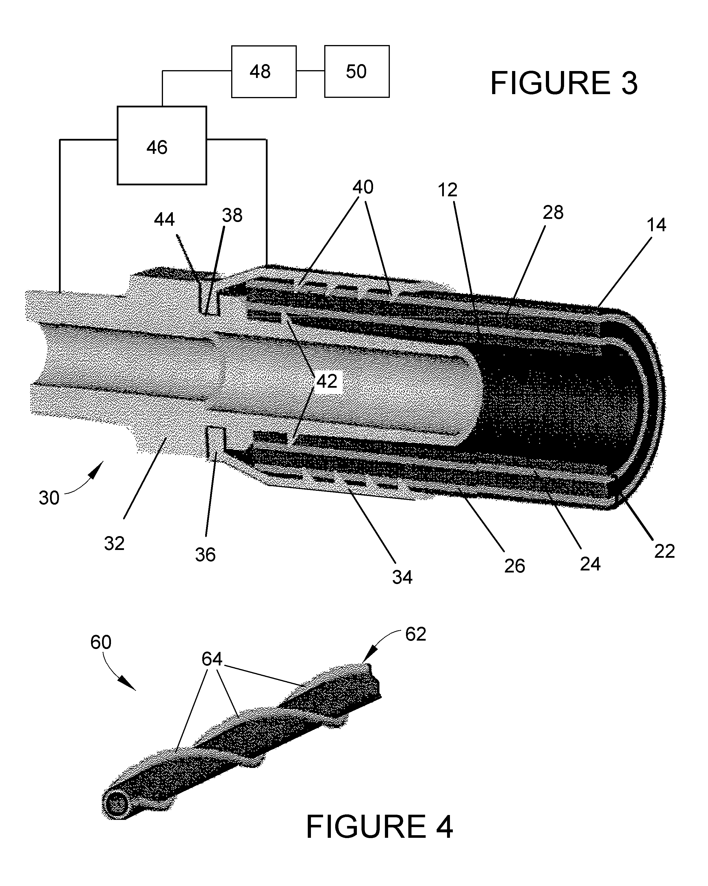 Hydraulic hose with integral life-sensing capability and method therefor