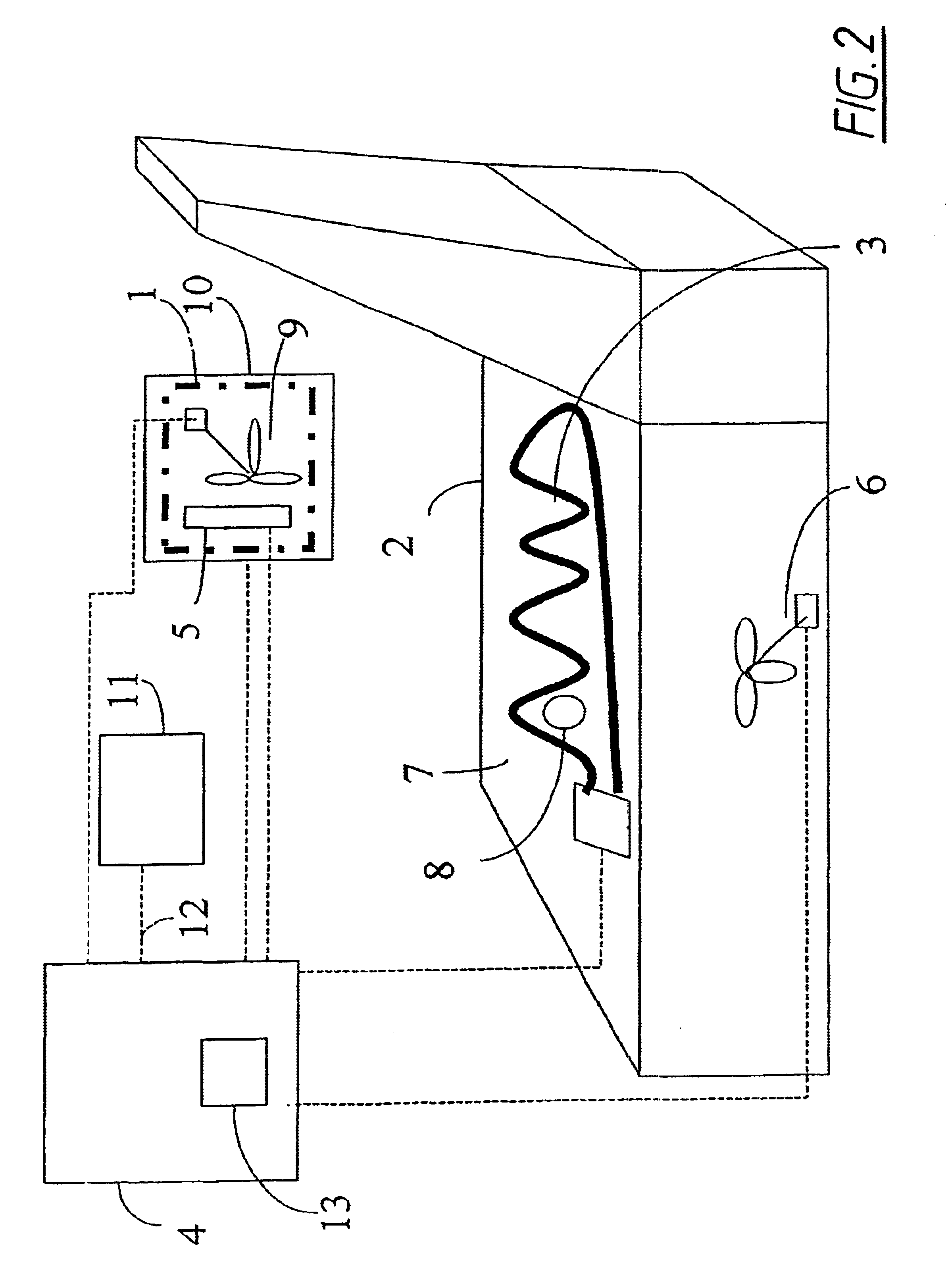 Seat with temperature control and ventilation and safety system for a vehicle