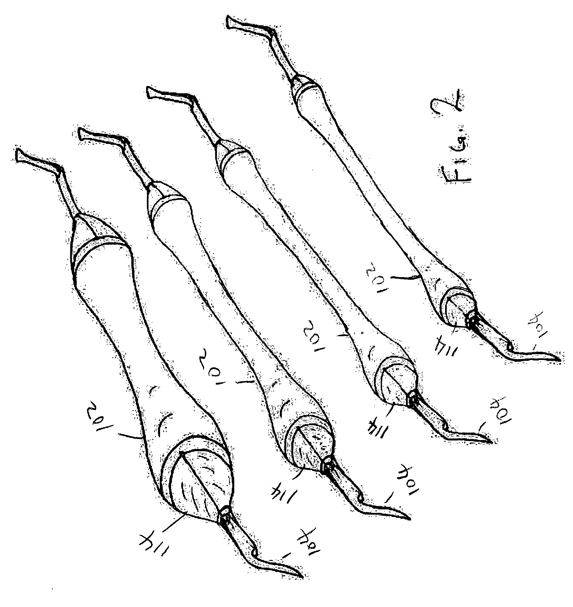 Dental instruments with stress relief