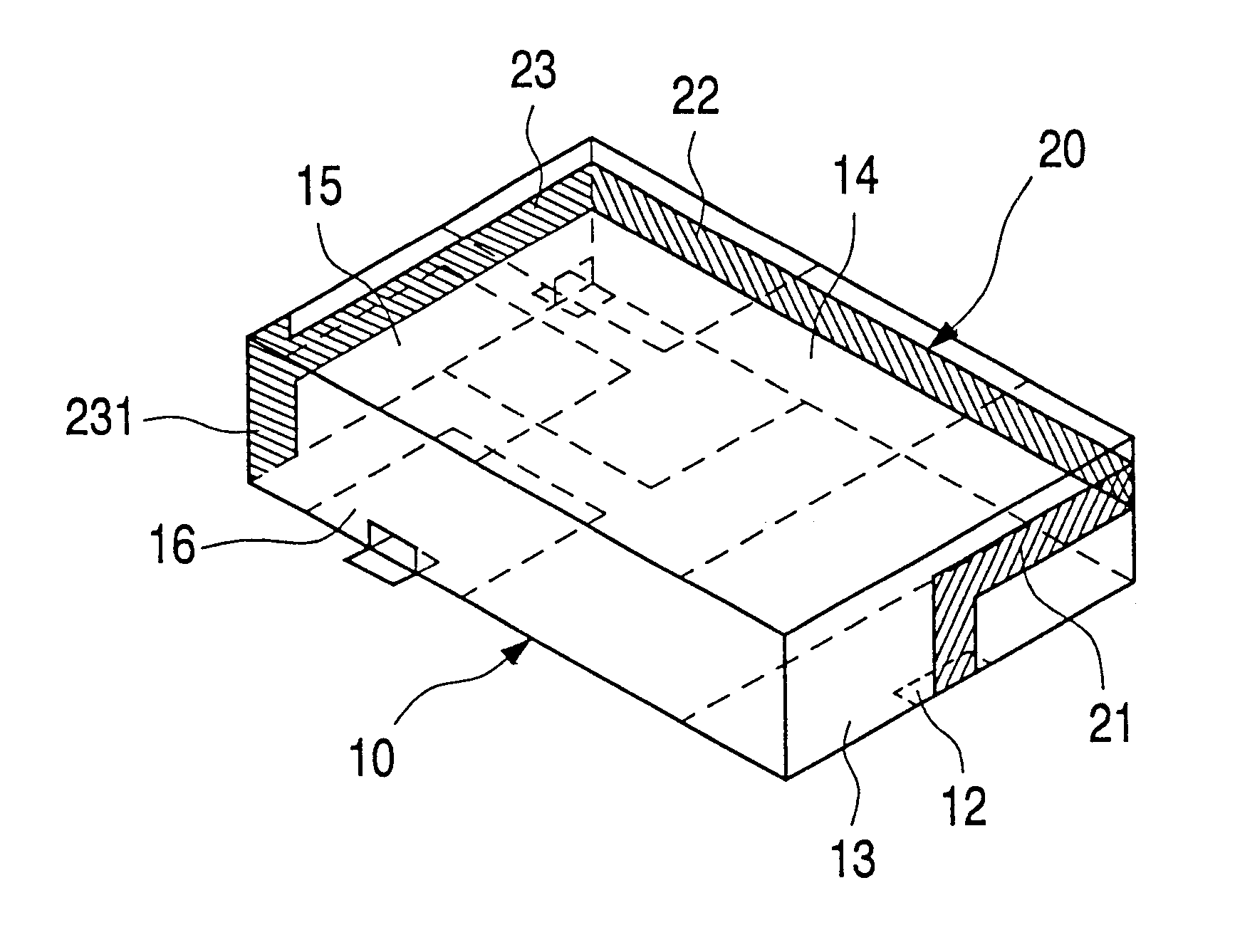 Miniaturized microwave antenna