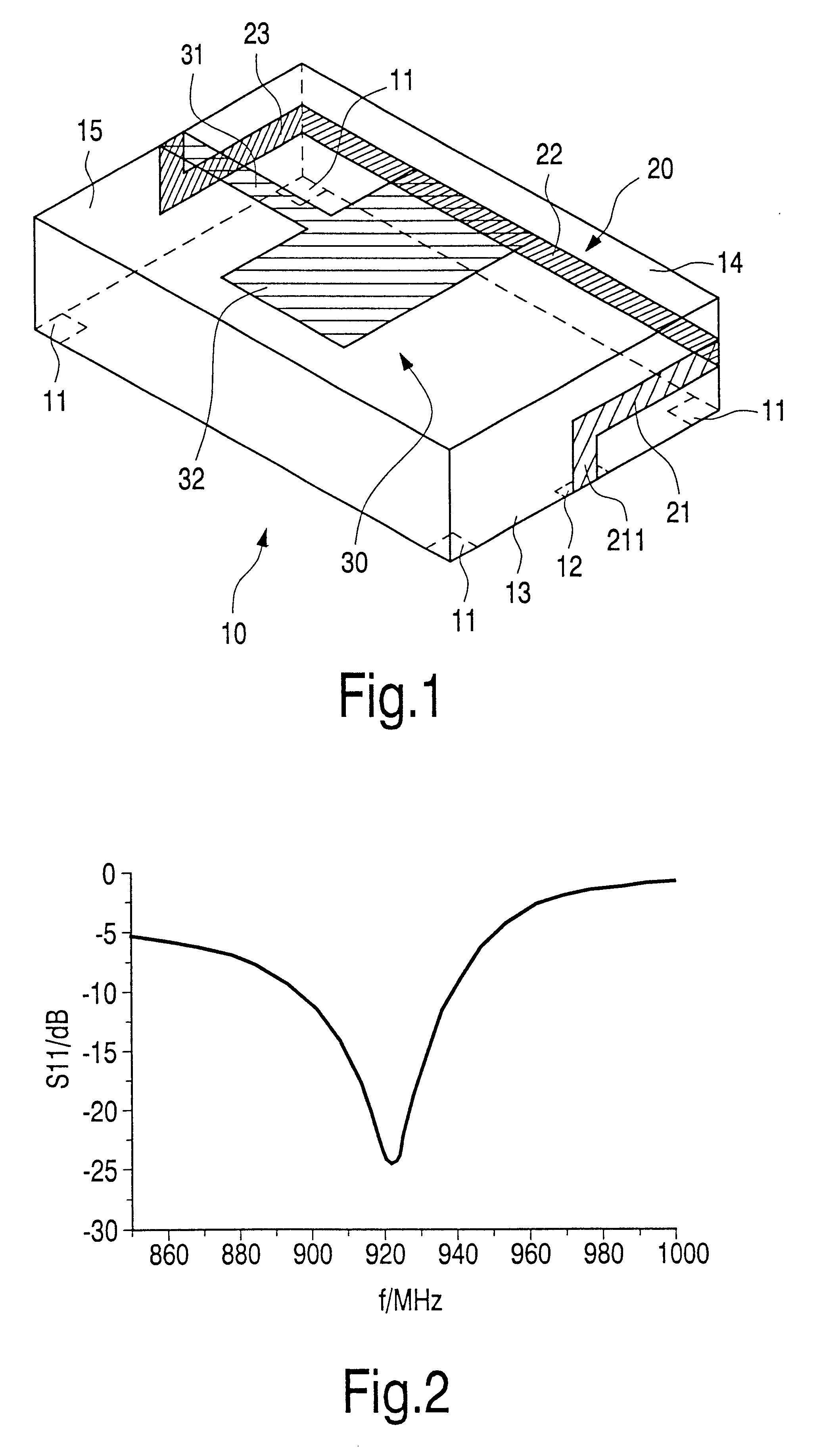 Miniaturized microwave antenna