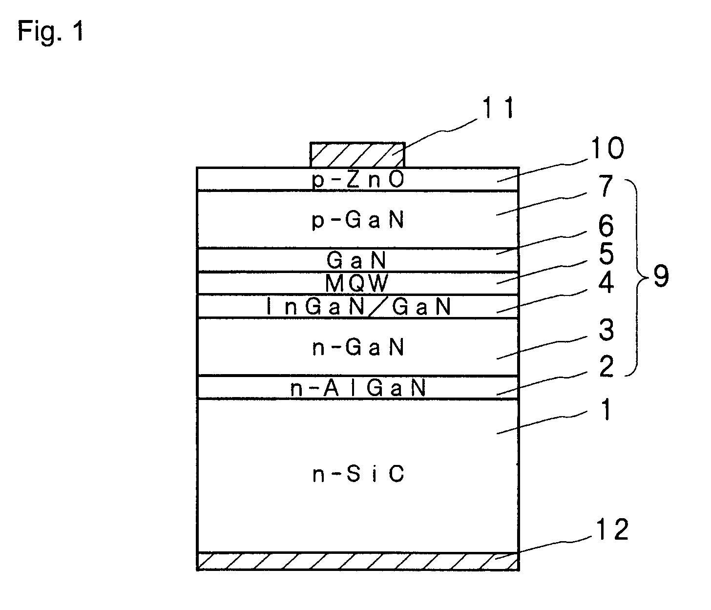 Nitride semiconductor light emitting element