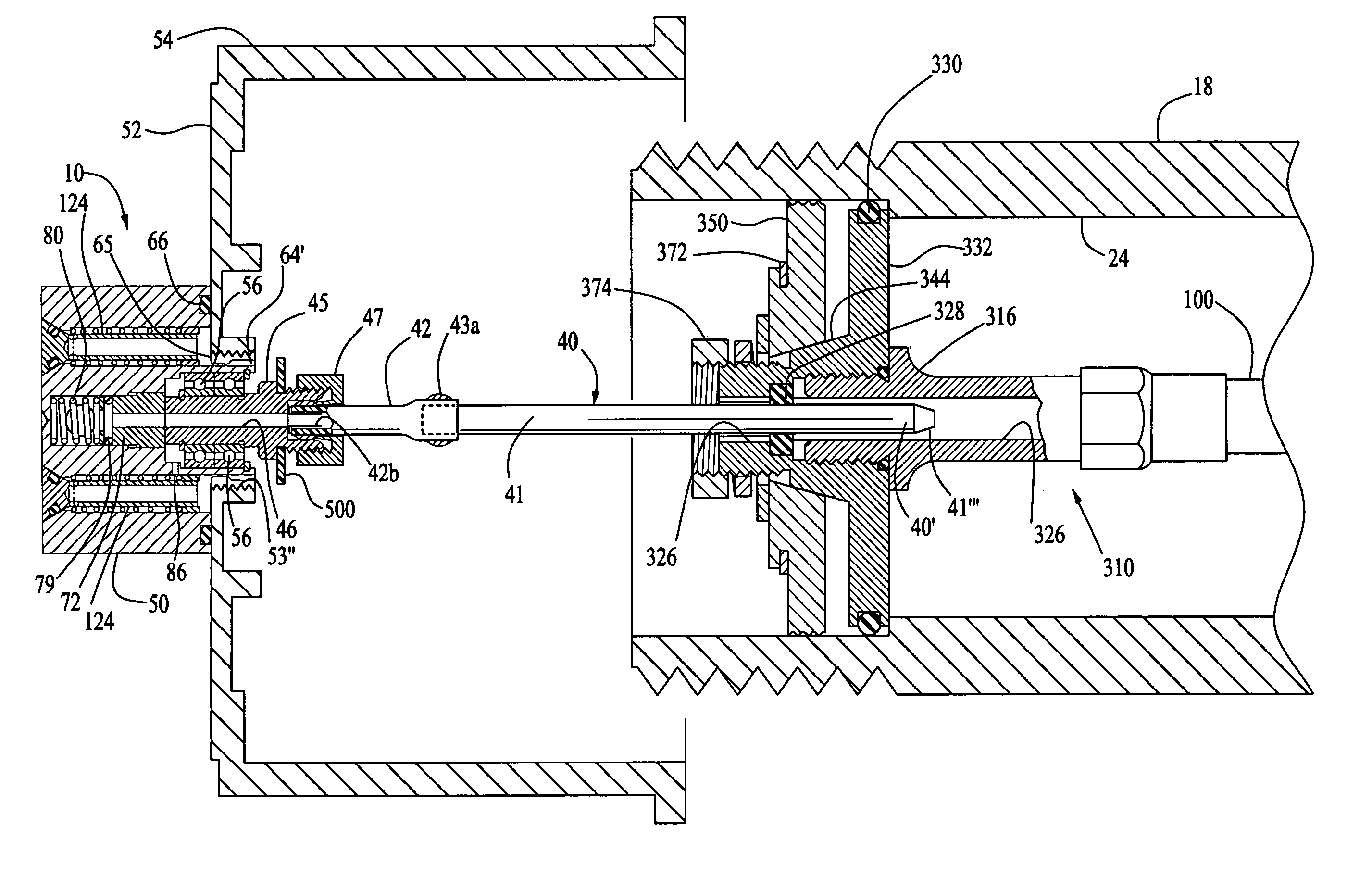 Rotary union assembly for use in air pressure inflation systems for tractor trailer tires