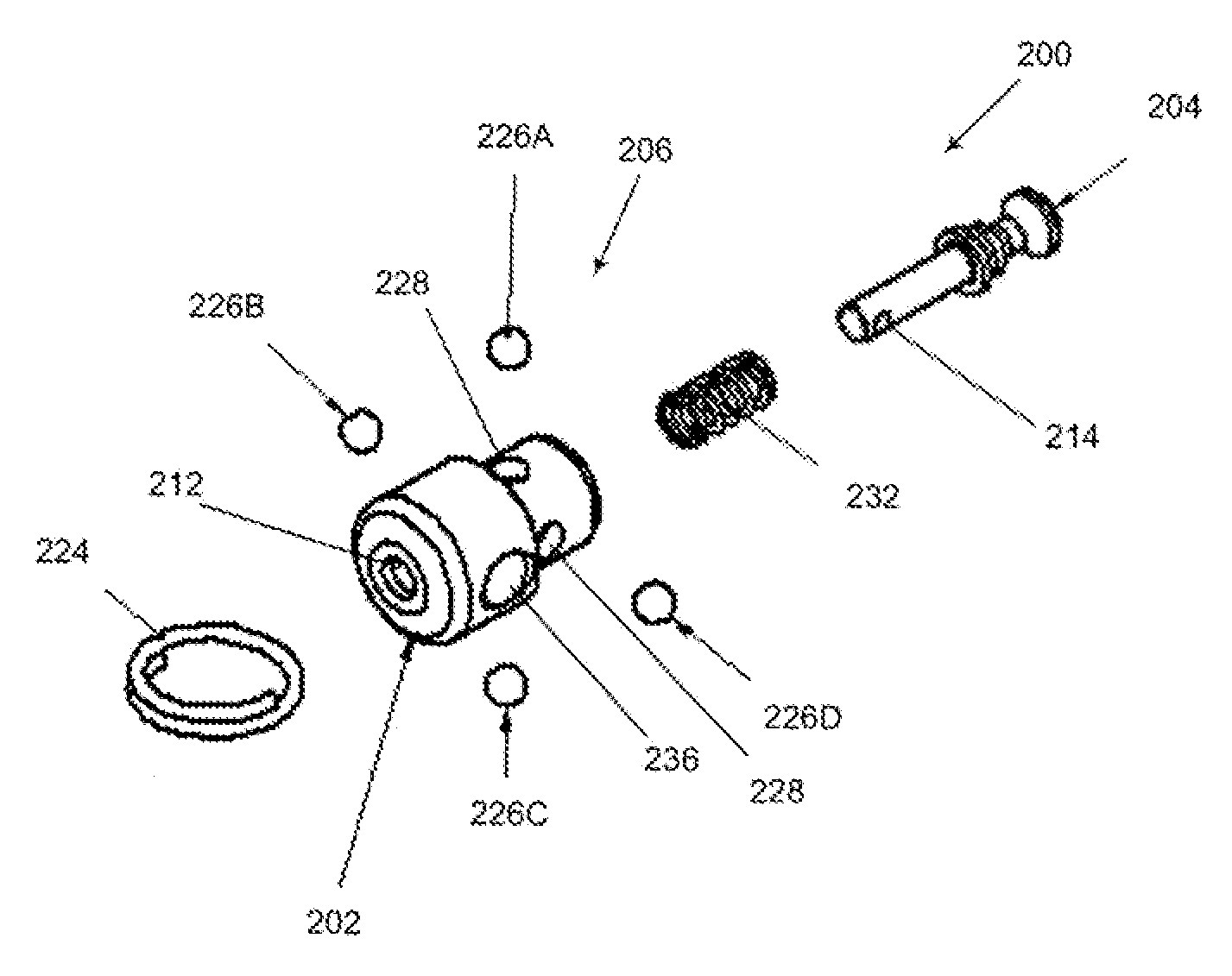 Detachable swivel and associated mount