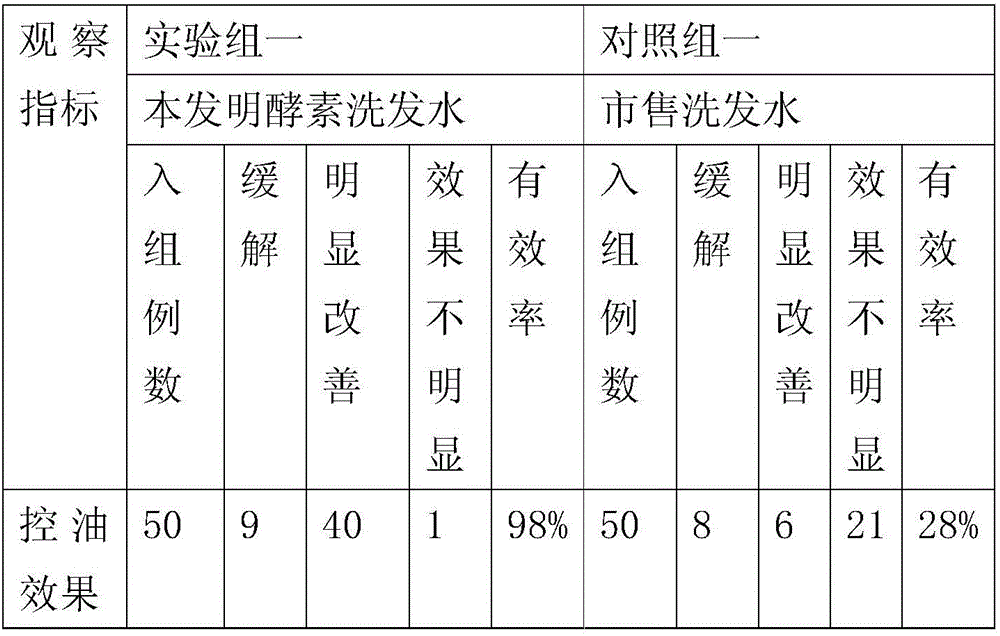 Ferment liquid shampoo and preparation method thereof