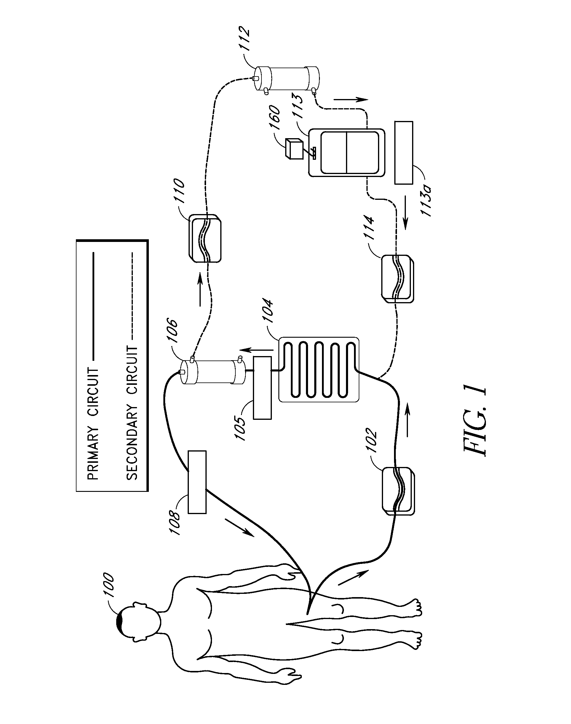 Apparatus and method for down-regulating immune system mediators in blood