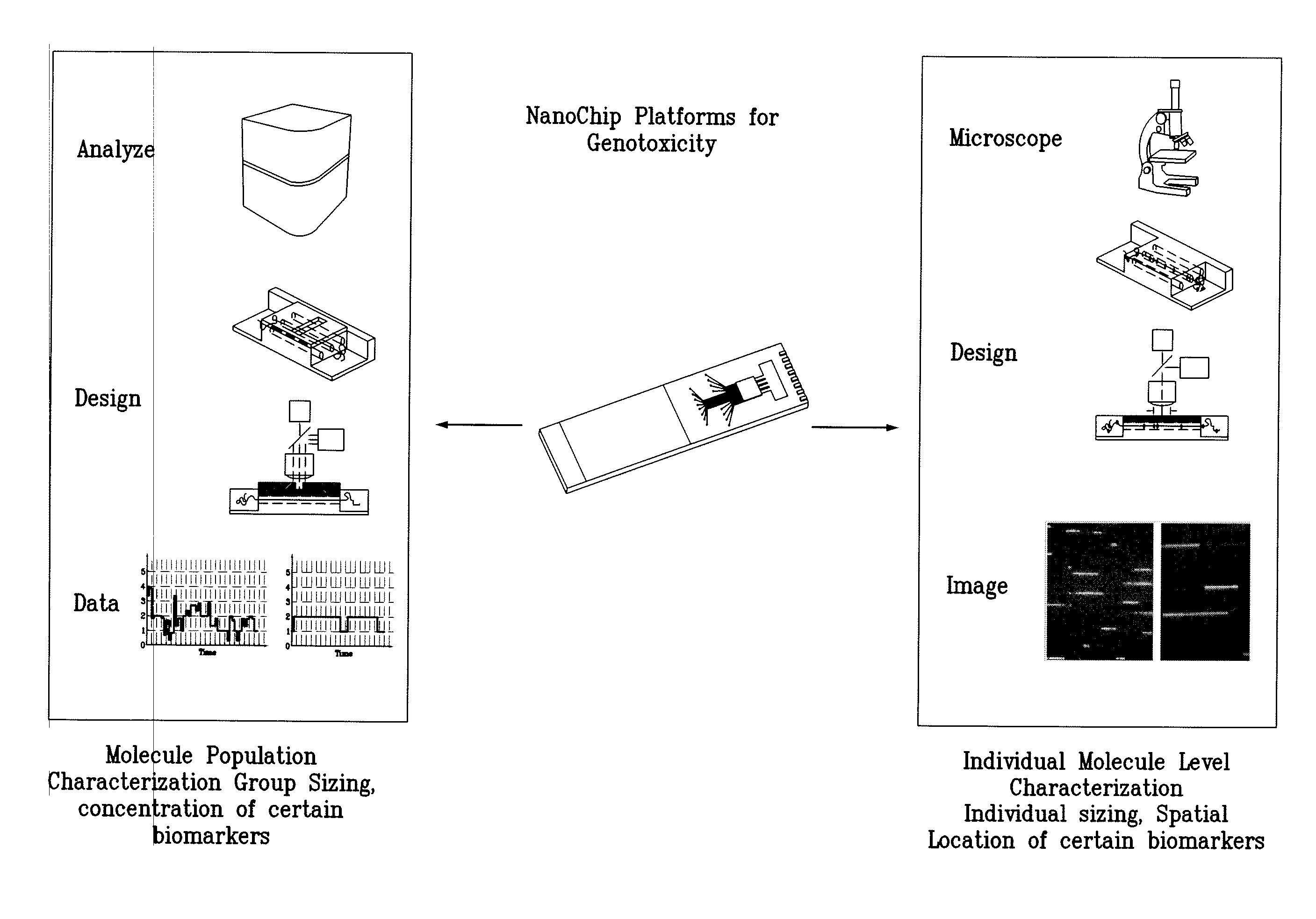 Methods of macromolecular analysis using nanochannel arrays