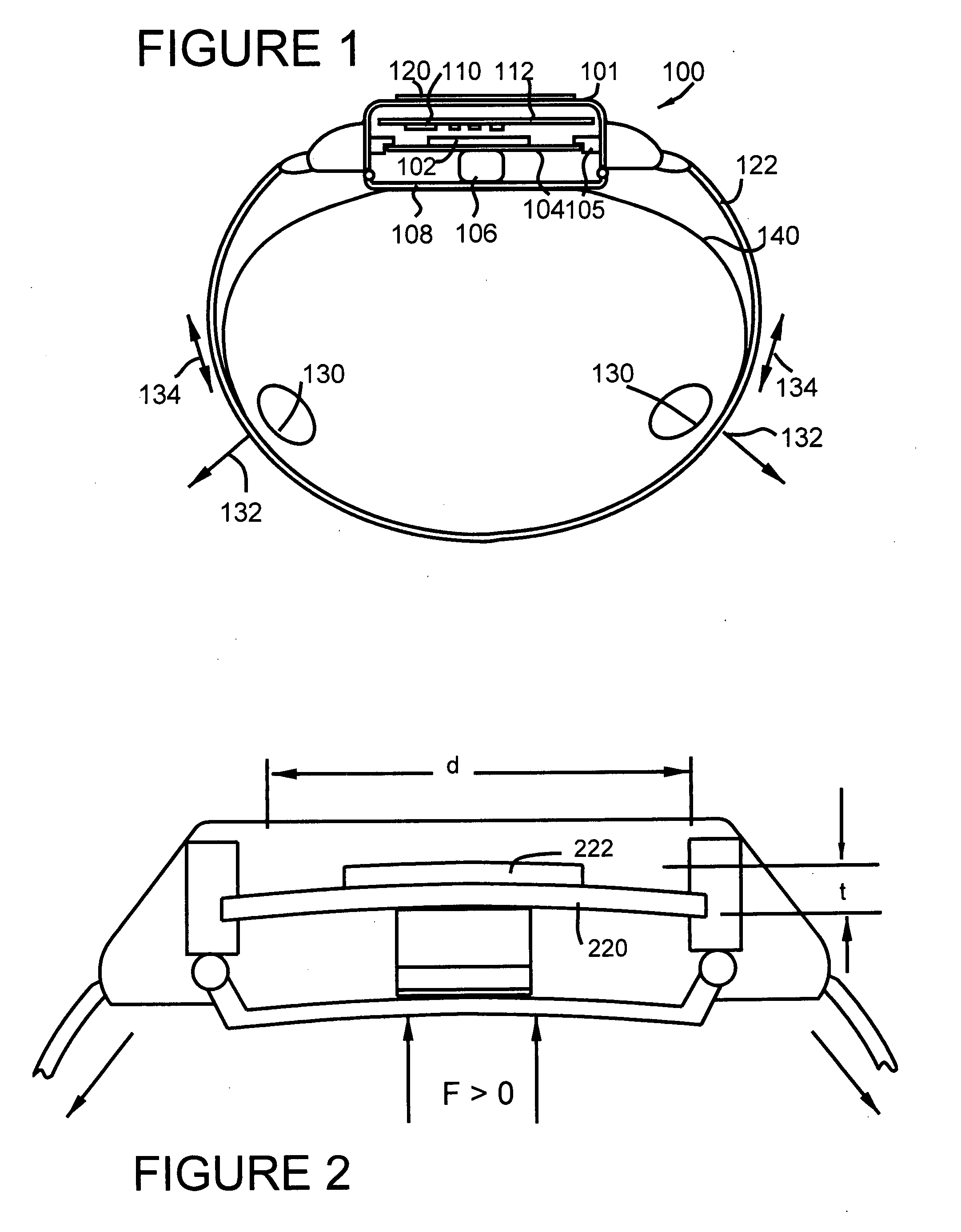 Wrist plethysmograph