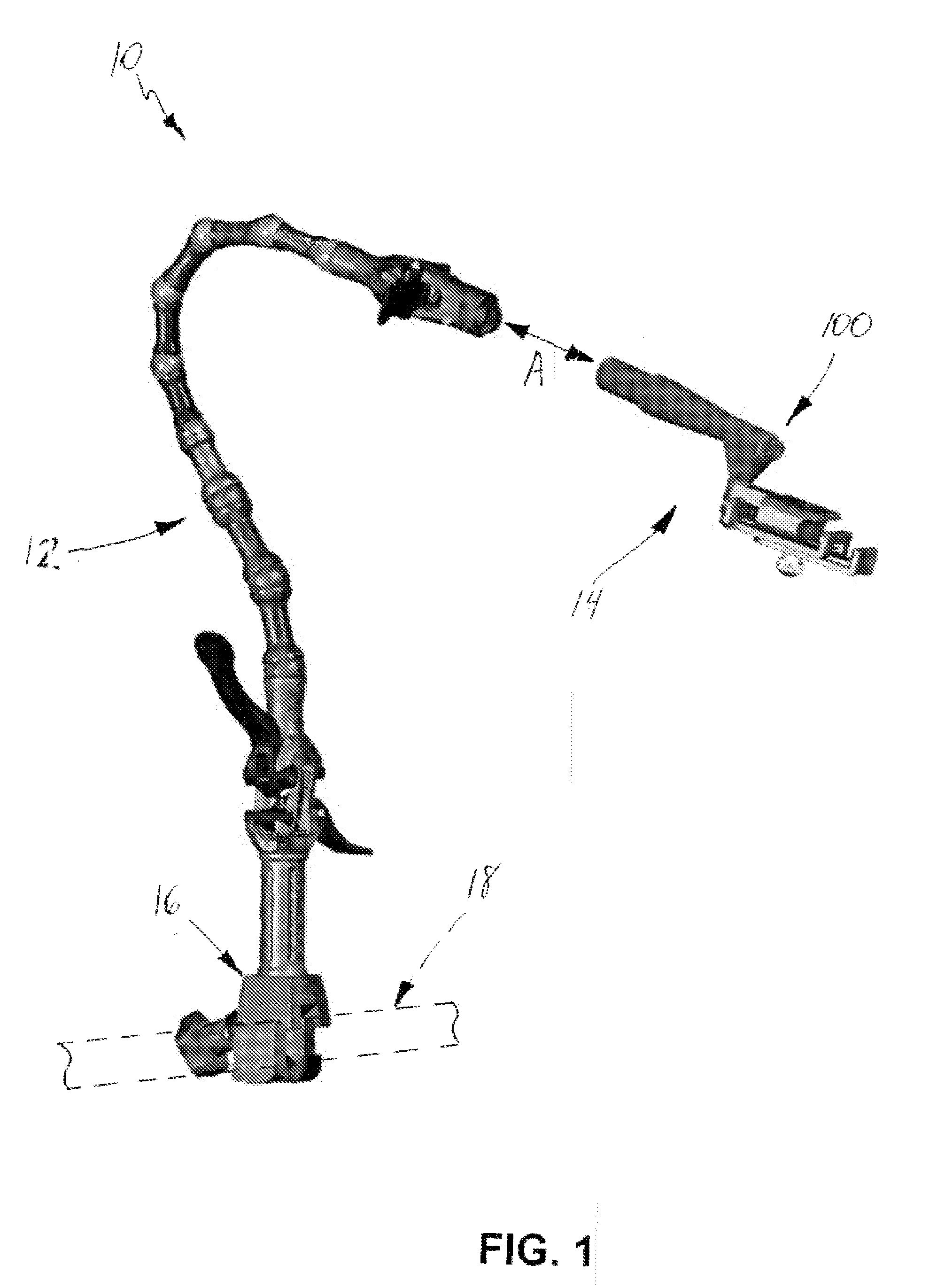 System and method for positioning a laparoscopic device