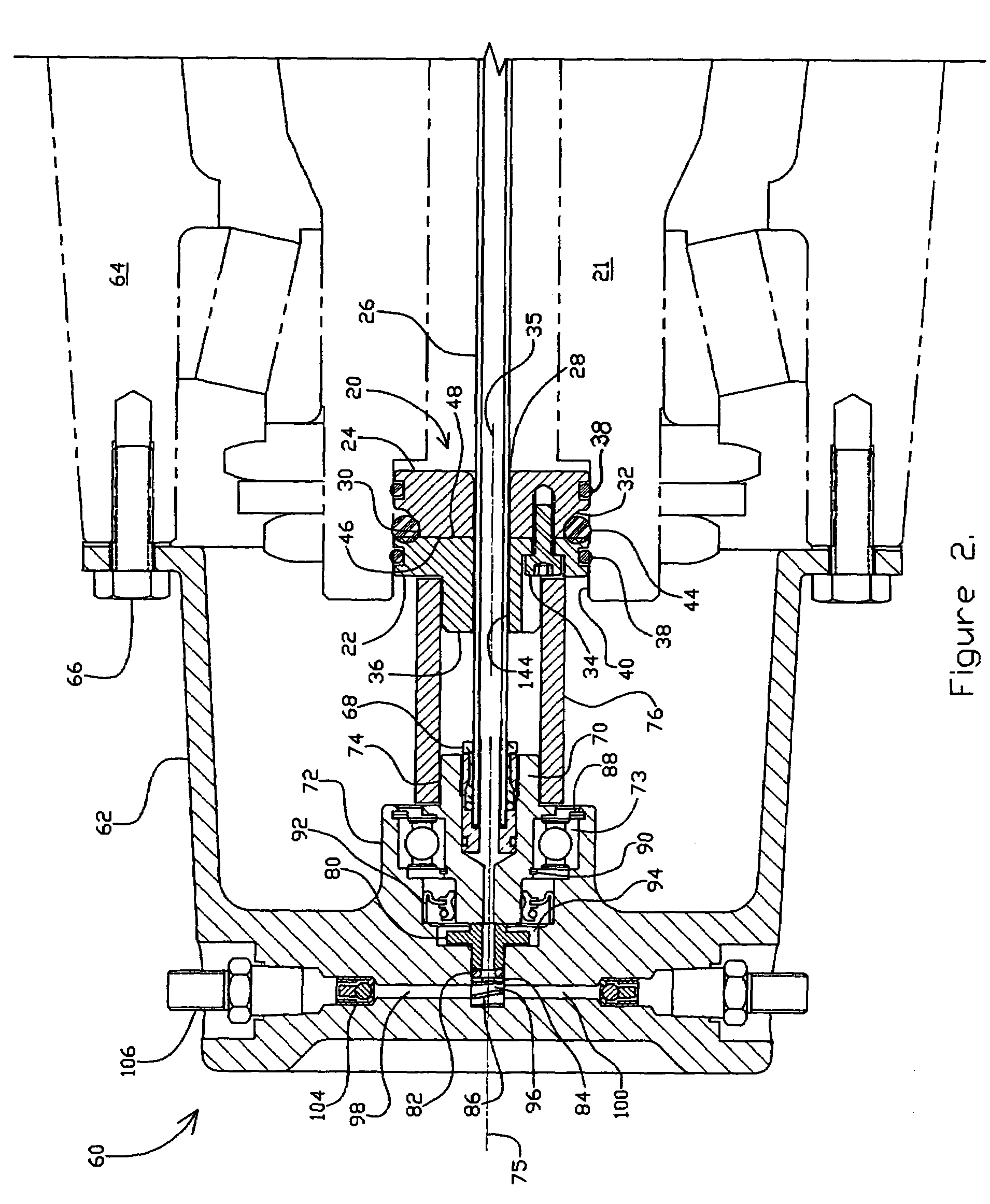 Central tire inflation system rotary air union