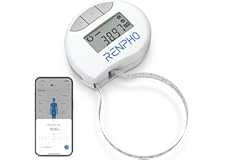 Smart Tape Measure Body with App - RENPHO Bluetooth Measuring Tapes for Body Measuring, Weight Loss, Muscle Gain, Fitness Bod