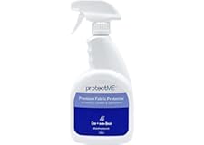 protectME Premium Fabric Protector and Stain Guard for Upholstery Carpet Shoes - Non Toxic, Water Based, Non-Flammable Protec