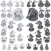 38 D&D Miniatures Fantasy Tabletop RPG Figures for Dungeons and Dragons, Pathfinder Roleplaying Games. 28MM Scaled Miniatures