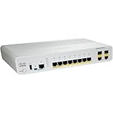 Cisco - WS-C2960CG-8TC-L - Catalyst 2960C Compact Ethernet Switch (Renewed)