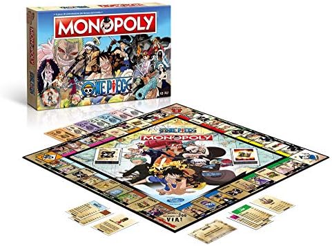 Winning Moves- Monopoly-One Piece-Edición Italiana: Amazon.es: Juguetes y juegos