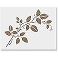 Vine Stencil - Ivy Stencil, Leaf Stencil, Vine, Nature Decor, Floral Vine Stencils