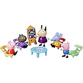 Peppa Pig Playgroup Playset with 5 Figures and 6 Accessories, Preschool Toys for 3 Year Old Girls and Boys and Up