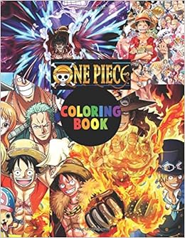 One Piece Coloring Book One Piece Anime Coloring Pages For Adult Coloring Book Anime And Kids Best Gift For Anime Lover Luffy Nami Zoro Sanji Choper 8 5 X 11 100 Pages