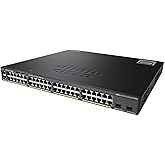 Cisco WS-C2960X-48LPS-L Catalyst 2960X Series 48-Port PoE+ Gigabit Ethernet Switch (Renewed)