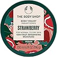 The Body Shop Strawberry Body Yogurt – Instantly Absorbing Hydration from Head to Toe – For Normal to Dry Skin – Vegan – 6.91