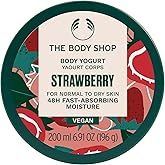 The Body Shop Strawberry Body Yogurt – Instantly Absorbing Hydration from Head to Toe – For Normal to Dry Skin – Vegan – 6.91