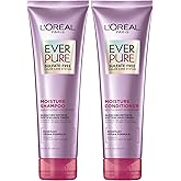 L'Oreal Paris Moisture Sulfate Free Shampoo and Conditioner Set, Hair Care for Color-Treated Hair with Rosemary Botanicals, E