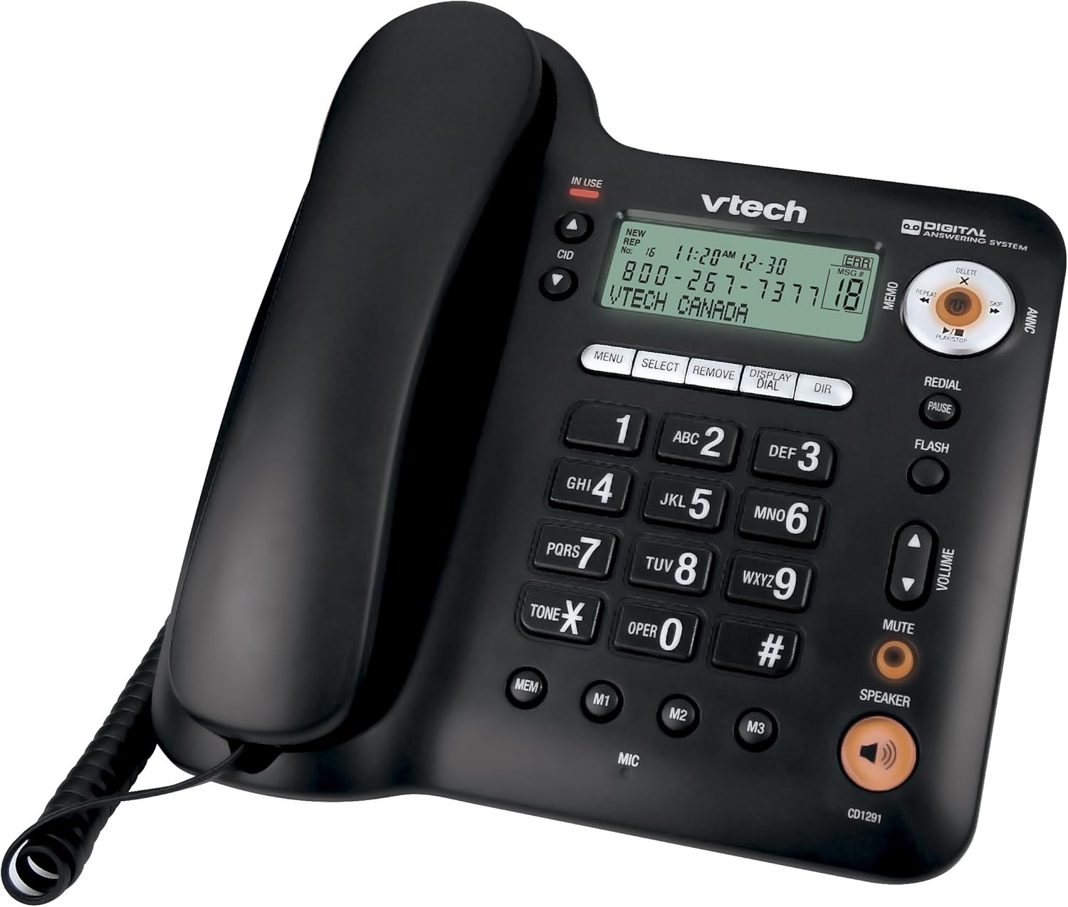 Vtech Telephone Answering Machine at Cory Petty blog