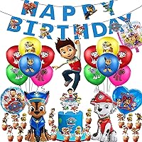 Juego de 42 Globos de la Patrulla Canina, Patrulla de Cachorros, Aniversario, Día de la Madre, Día del Padre, Día de San Vale