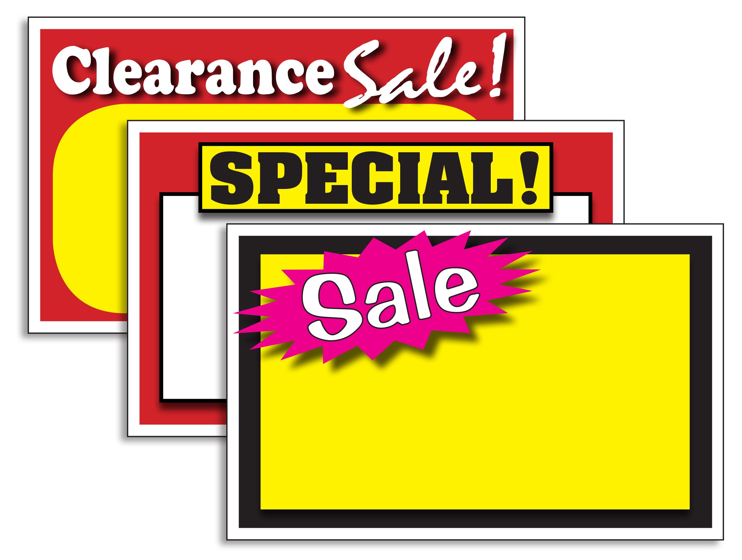 Retail Sale Signs Printable