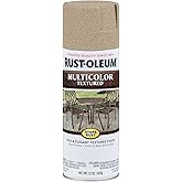 Rust-Oleum 223524 Stops Rust Multi-Color Textured Spray Paint, 12 Ounce (Pack of 1), Desert Bisque, 12 Fl Oz