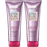 L'Oreal Paris EverPure Moisture Sulfate Free Shampoo and Conditioner with Rosemary Botanical, for Dry Hair, Color Treated Hai