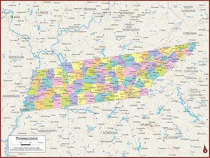 Dry Counties In Tennessee Map - Maps For You