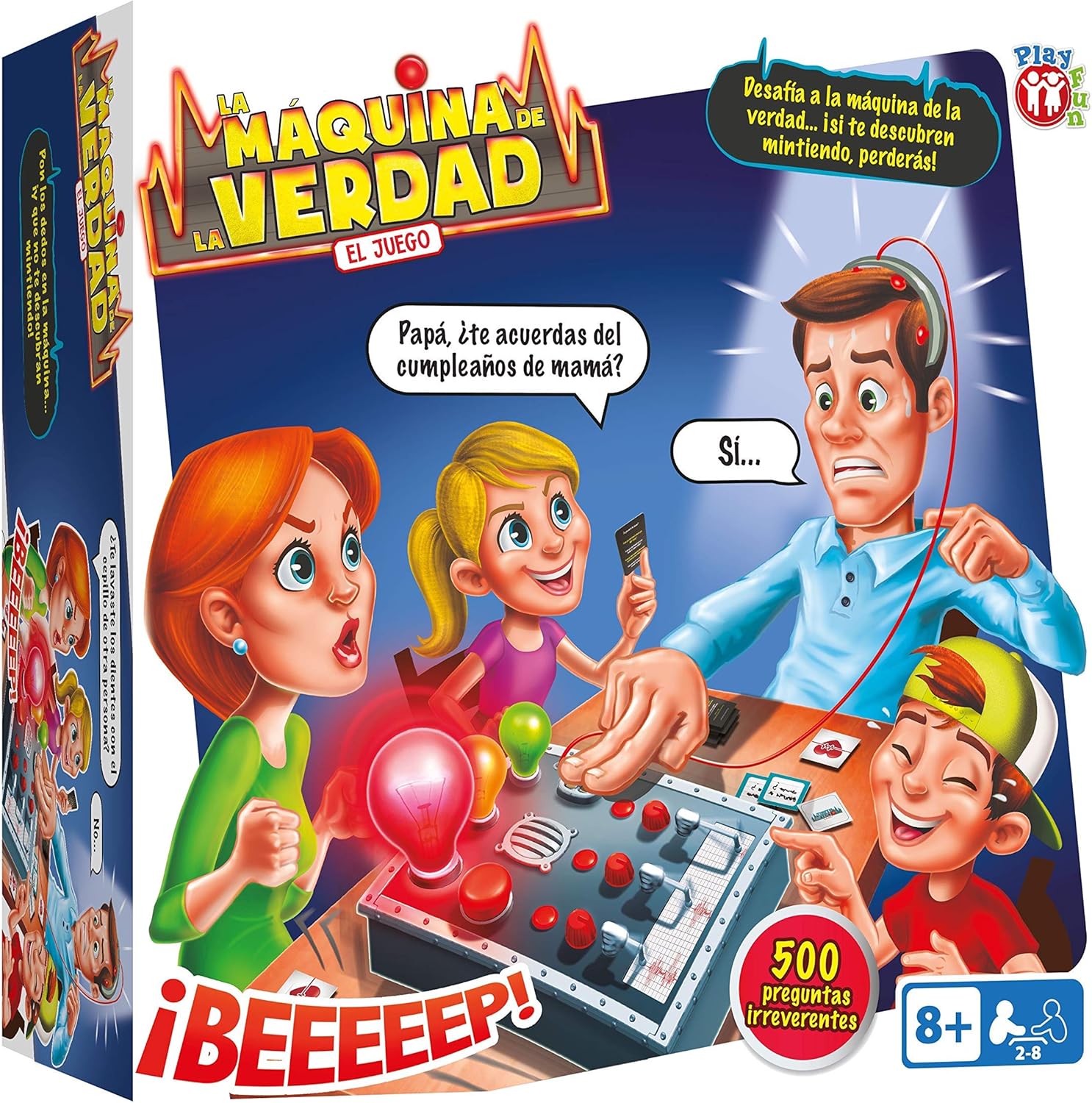 IMC Toys - Play Fun, La Máquina de la Verdad en Español, (96967): Amazon.es: Juguetes y juegos