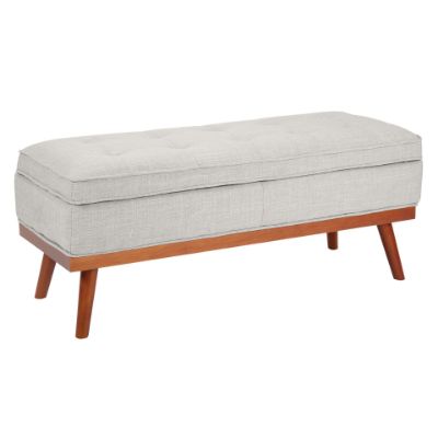 Picture of Katheryn Storage Bench, Fog